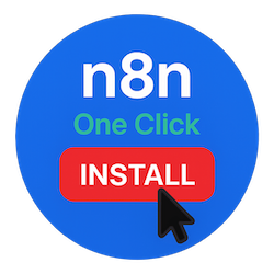 n8n one click