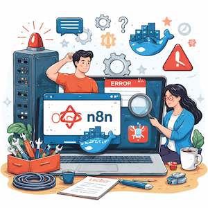 n8n docker troubleshooting