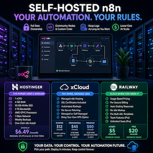 Best Self-Hosted n8n